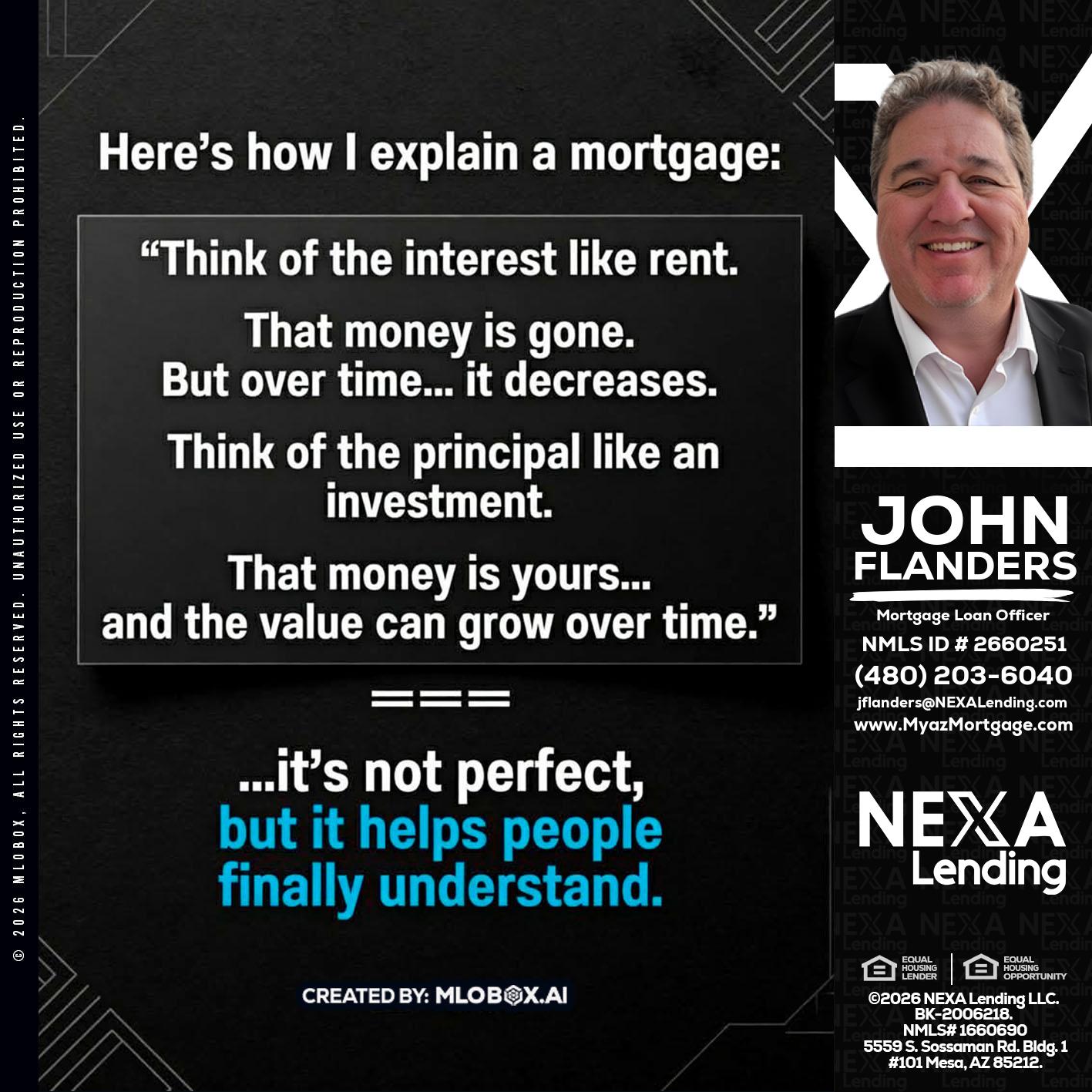 HERES NOW - John Flanders -Mortgage Loan Officer